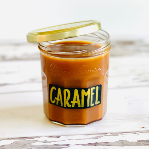 how to store homemade caramel