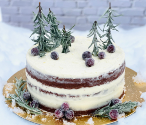 Chocolate Cinnamon Winter Cake - Mirjam's Kitchen Yodel