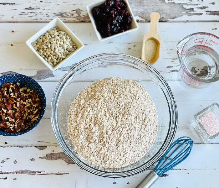https://mirjamskitchenyodel.com ingredients for no-knead bread