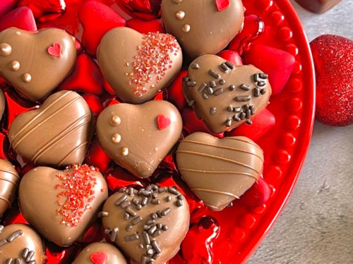 Chocolate Hearts Recipe For Valentine's Day