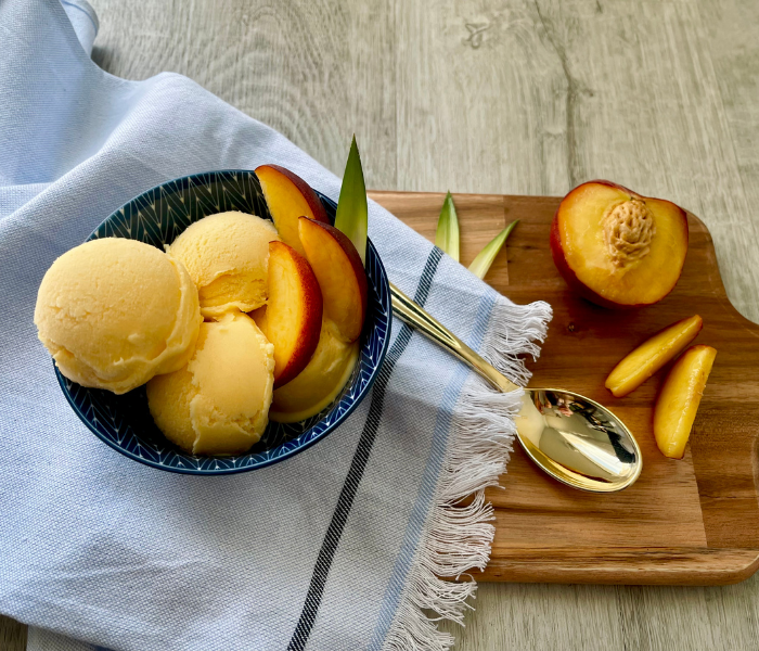 Peach Ice Cream