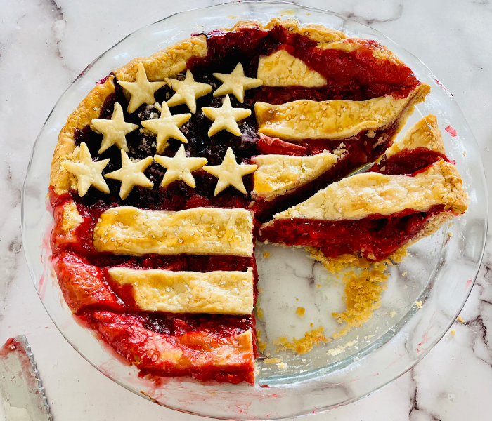 https://mirjamskitchenyodel.com american flag berry pie slices cut out