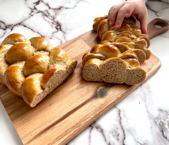 https://mirjamskitchenyodel.com braided bread cut up