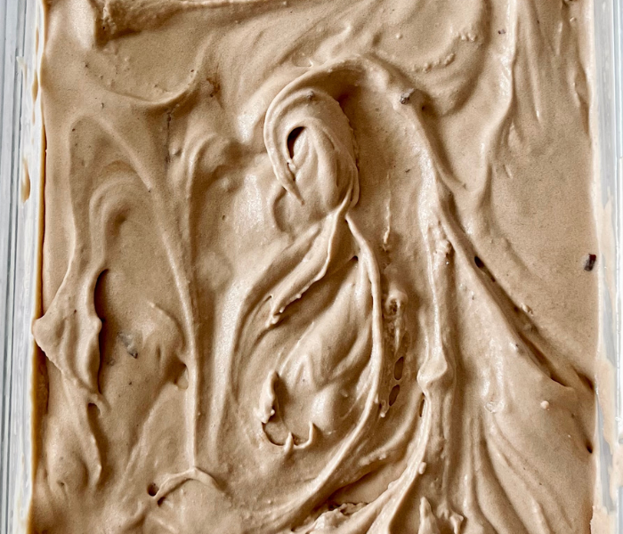 https://mirjamskitchenyodel.com toblerone ice cream close up