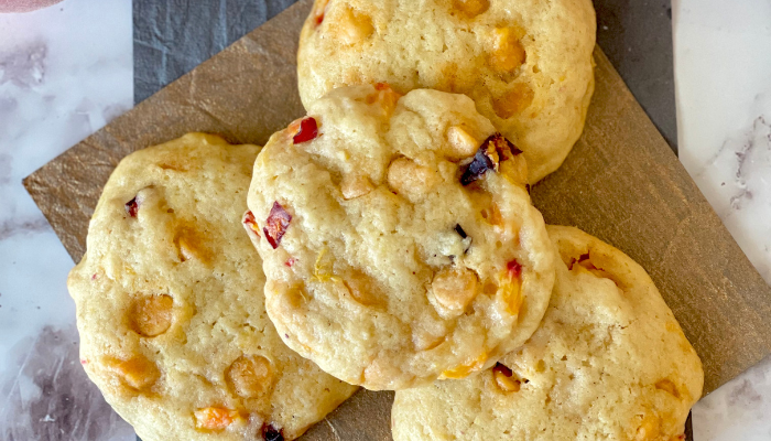 http://mirjamskitchenyodel.com peach butterscotch cookies