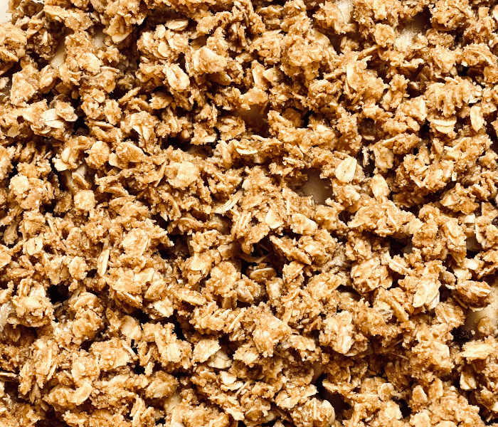 https://mirjamskitchenyodel.com apple cinnamon crisp crumble topping