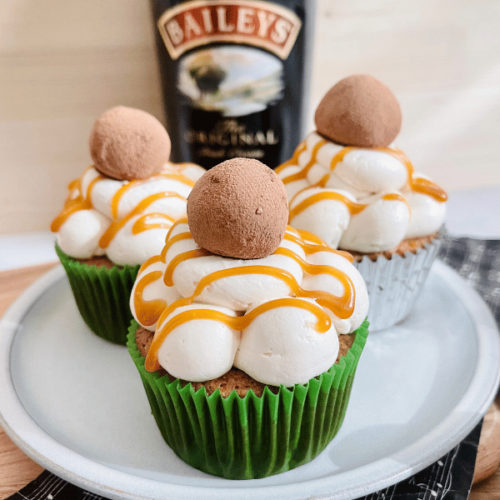 https://mirjamskitchenyodel.com chocolate baileys cupcakes